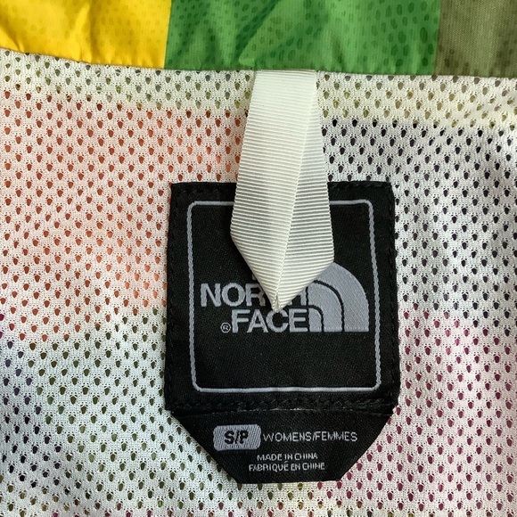 THE NORTH FACE Multicolour Plaid Windbreaker Jacket Size S - Picture 10 of 15